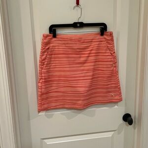 Puma golf skort, orange